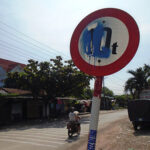 Mức phạt khi xê dịch, bôi bẩn và phá hủy biển báo giao thông?