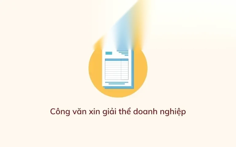 cong van xin giai the doanh nghiep image 01