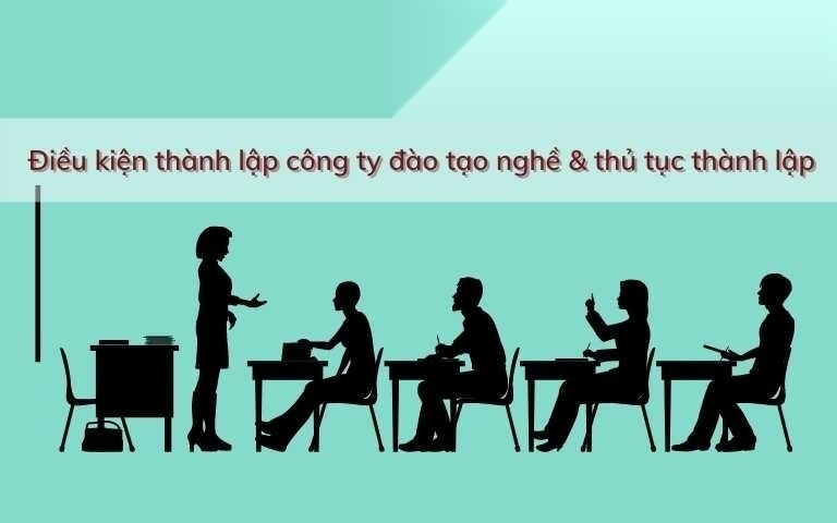 dieu kien thanh lap cong ty dao tao nghe va thu tuc image 01