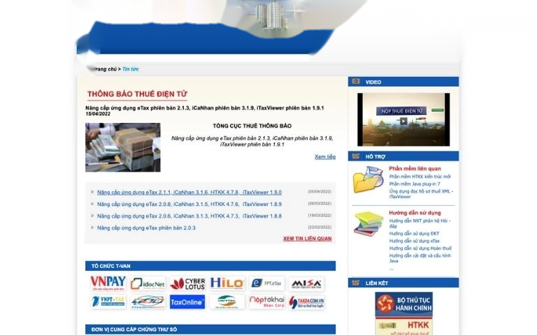 huong dan tra cuu to khai quyet toan thue tncn image 01