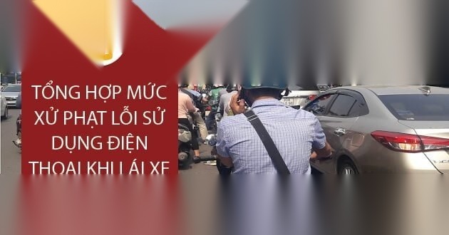 loi su dung dien thoai khi lai xe image 01