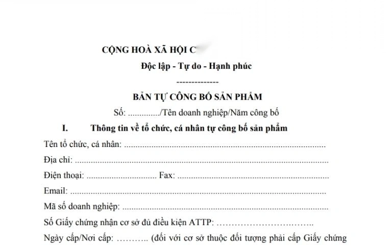 mau ban cong bo tieu chuan chat luong san pham image 01