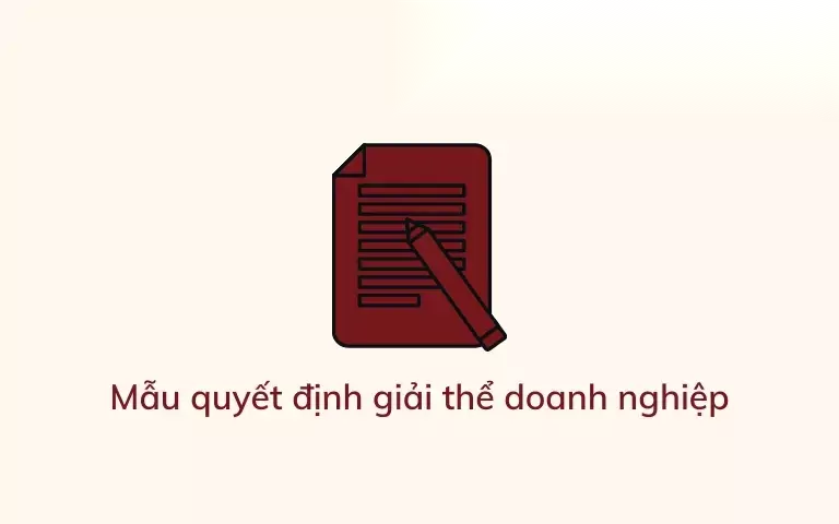 mau quyet dinh giai the doanh nghiep image 01