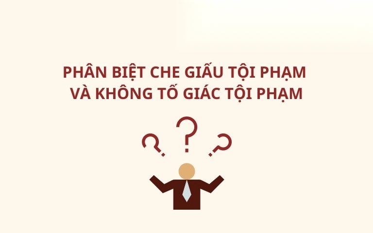 Phân biệt che giấu tội phạm và không tố giác tội phạm 2 phan biet che giau toi pham va khong to giac toi pham image 01