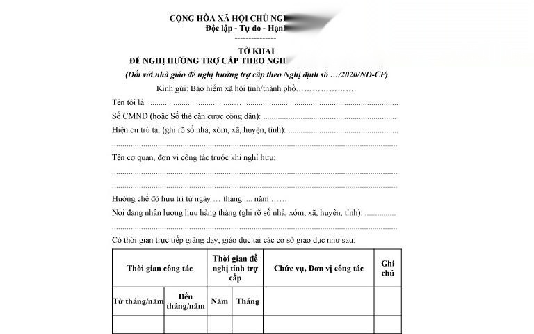 to khai de nghi huong tro cap tham nien nha giao image 02